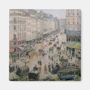 Rue de l'Epicerie, Rouen, på en solig eftermiddag Magnet