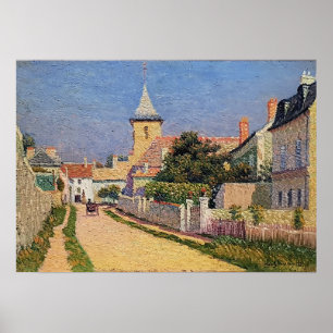 Rue de Moustier a Thorigny, bra art. Poster