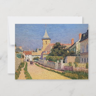 Rue de Moustier a Thorigny, bra art. Vykort