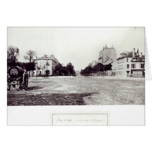 Rue d'Enfer, från vägen till Orleans Hälsningskort