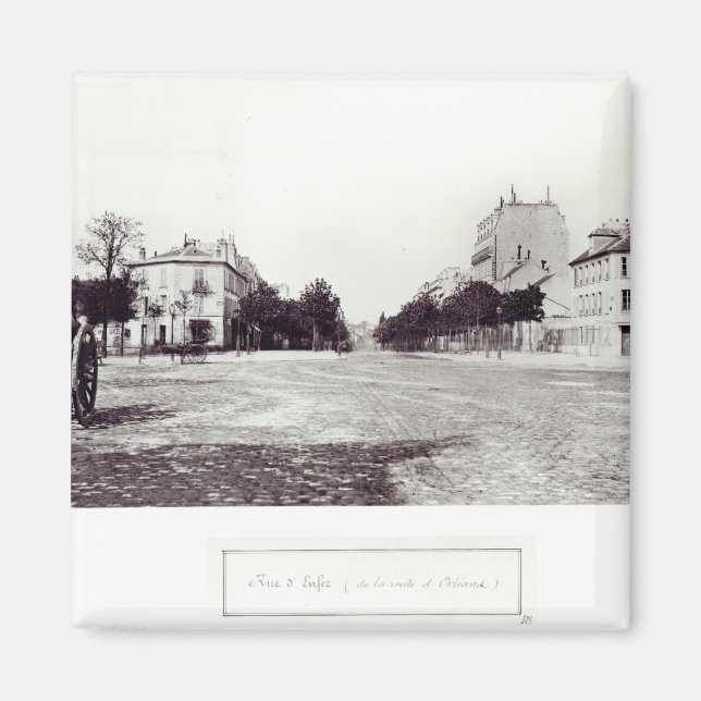 Rue d'Enfer, från vägen till Orleans Magnet (Framsidan)