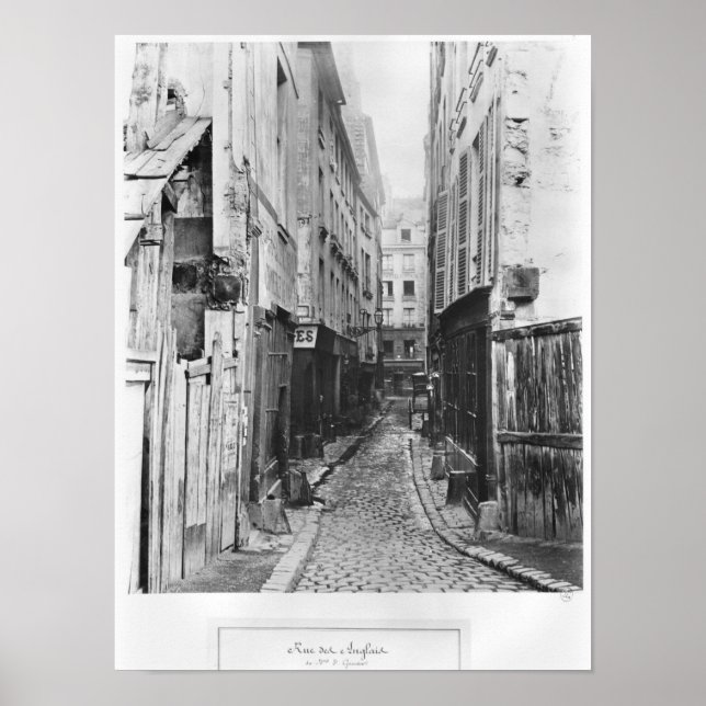 Rue des Anglais Poster (Framsidan)