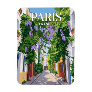 Rue des Thermopyles Frankrike Magnet