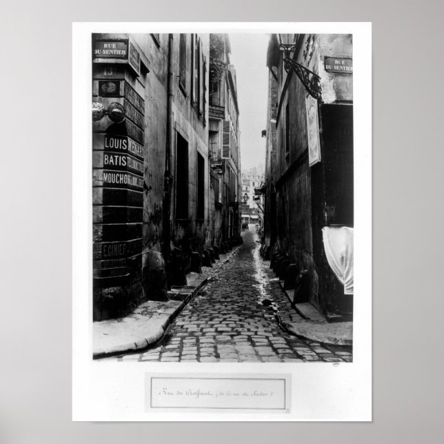 Rue du Croissant Poster (Framsidan)