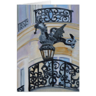 Rue du Drake PARIS Hälsningskort