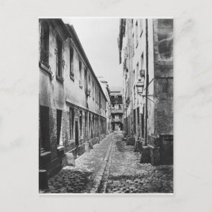 Rue du Fer-a-Moulin, Paris, 1858-78 Vykort