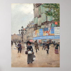 Rue du Havre - Jean Béraud Fine Art Poster