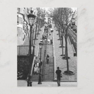 Rue Foyatier, Montmartre, Paris vykort