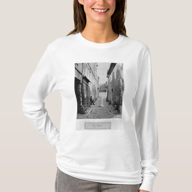 Rue Gracieuse, från ruen Daubenton, Paris T Shirt (Framsida)