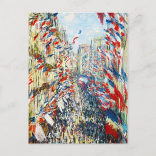 Rue Montorgueil, Paris, Junifestivalen Vykort