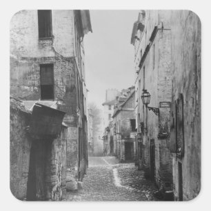 Rue Traversine Fyrkantigt Klistermärke