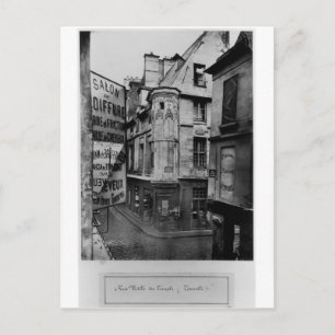 Rue Vieille-du-Temple, Paris, 1858-78 Vykort