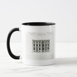 RueBalzac för hotell Prives, 10 & 12, Paris Mugg