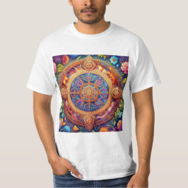 Rueda Celta de la Vida: Conexión con la Naturaleza T Shirt