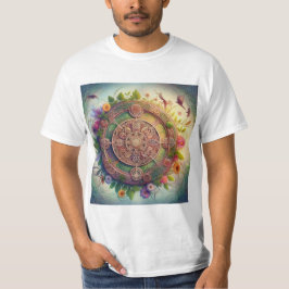 Rueda Celta de la Vida: Conexión y Ciclos Naturale T Shirt