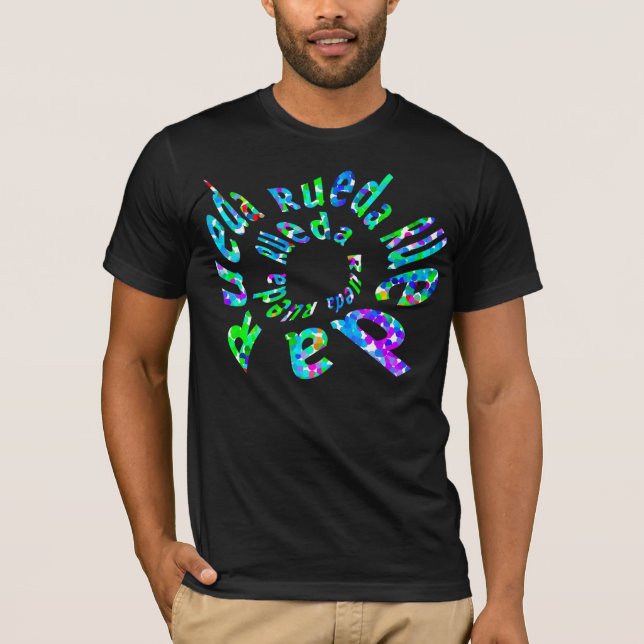Rueda Rueda Rueda! T-shirt (Framsida)