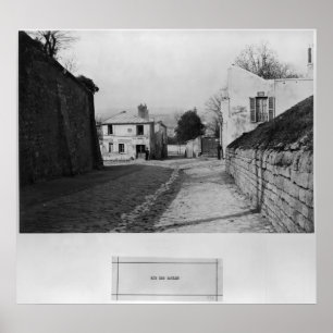 Ruedes Saules, Paris, 1858-78 Poster