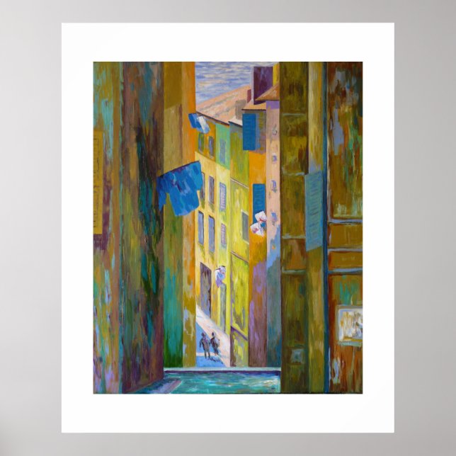 Ruelle du vieux Marseille Poster (Framsidan)