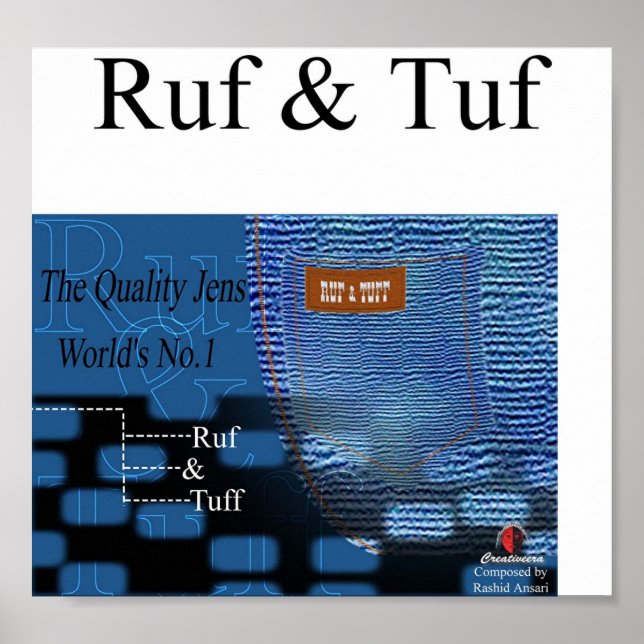 Ruf & Tuf Poster (Framsidan)