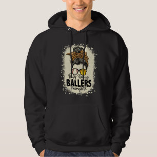 Ruff Bun Förälder Till Både Baseboll Softboll Uppt Hoodie