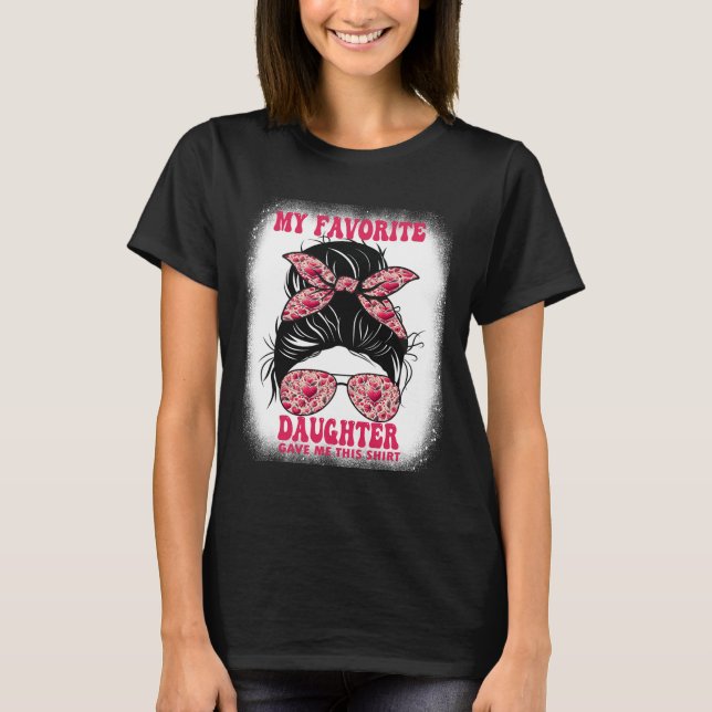 Ruff bun Grandma Mamma Min Favorit Dotter Gav Th T Shirt (Framsida)