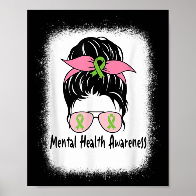 Ruff Bun Mental hälsa S-gåva Mental hälsa Medveten Poster (Framsidan)