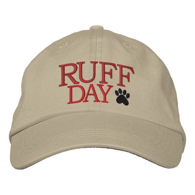 RUFF DAY by SRF Broderad Keps (Framsida)