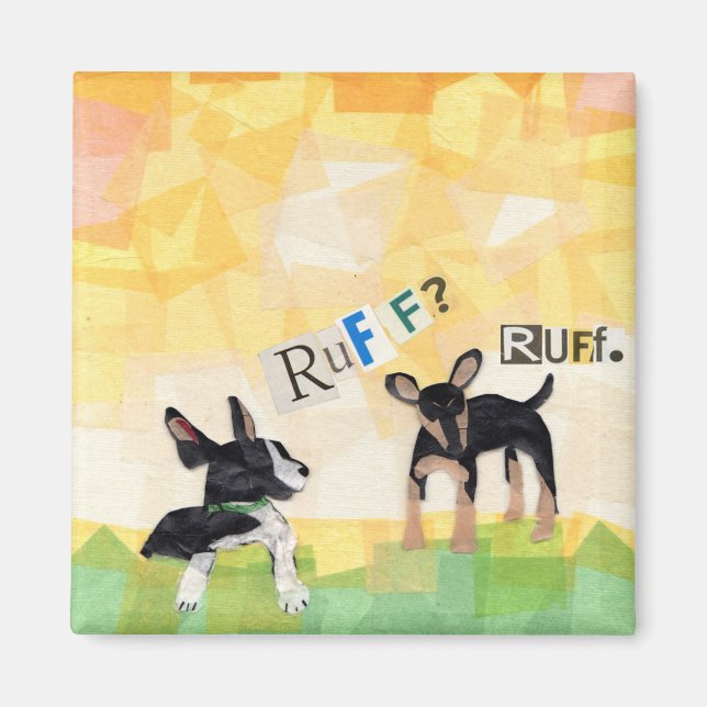 Ruff? Ruff. magnet (Framsidan)
