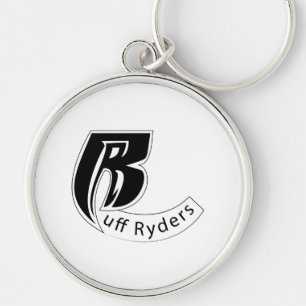 Ruff Ryders T-Shirt Rund Silverfärgad Nyckelring