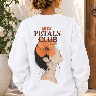 Ruffa Kronblad Klubb Boho Flicka Blommig T Shirt