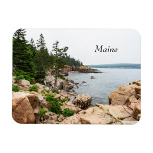Ruffa Maine kusten i nationalparken Acadia Magnet