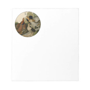 Ruffed Grouse Audubon Game Bird Anteckningsblock