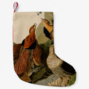 Ruffed Grouse Audubon Game Bird Liten Julstrumpa