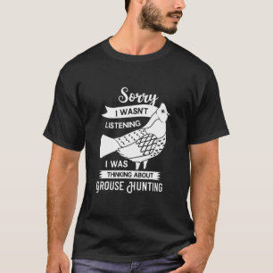 Ruffed Grouse Bird Gift Hunting Spruce Grouse T Shirt