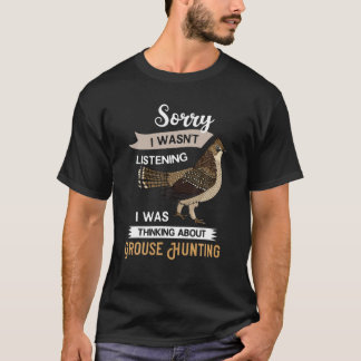 Ruffed Grouse Bird Gift Hunting Spruce Grouse T Shirt