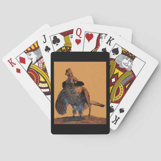 Ruffed Grouse (Pennsylvania) Casinokort (Baksidan)