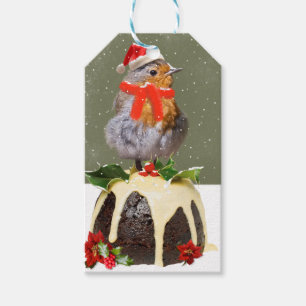 Ruffled Robin Gift Märkres Presentetikett