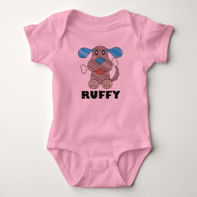 Ruffy - Baby Jersey Bodydress  Tee (Framsida)