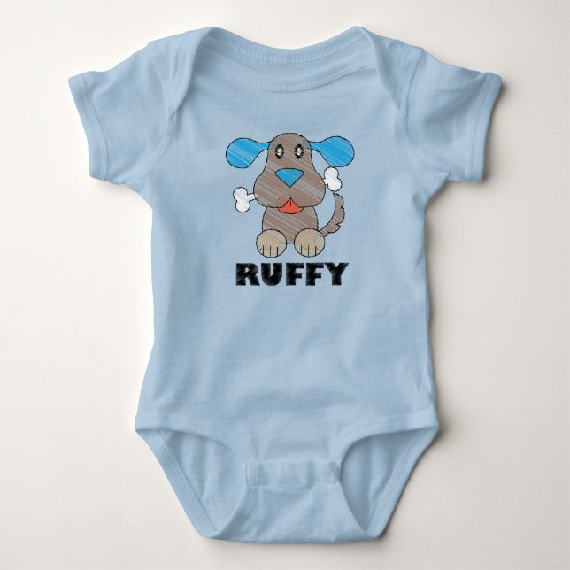 Ruffy - Baby Jersey Bodykostym T Shirt (Framsida)