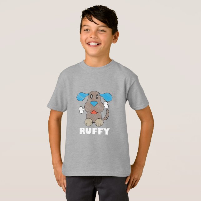 Ruffy - Bards grundläggande T-Shirt (Hel framsida)