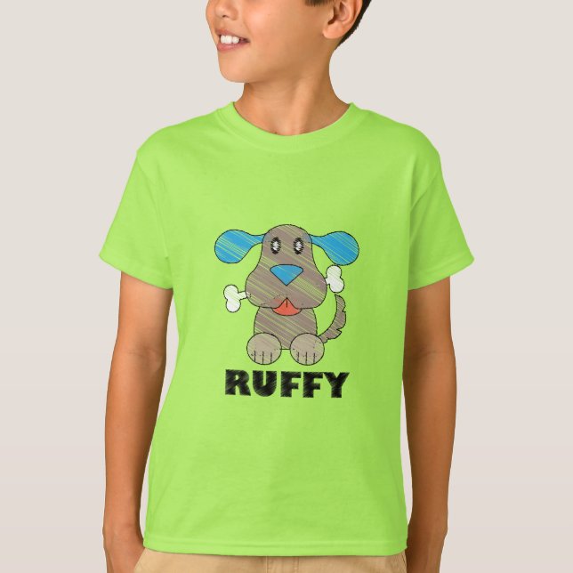 Ruffy - Bards grundläggande T-Shirt (Framsida)