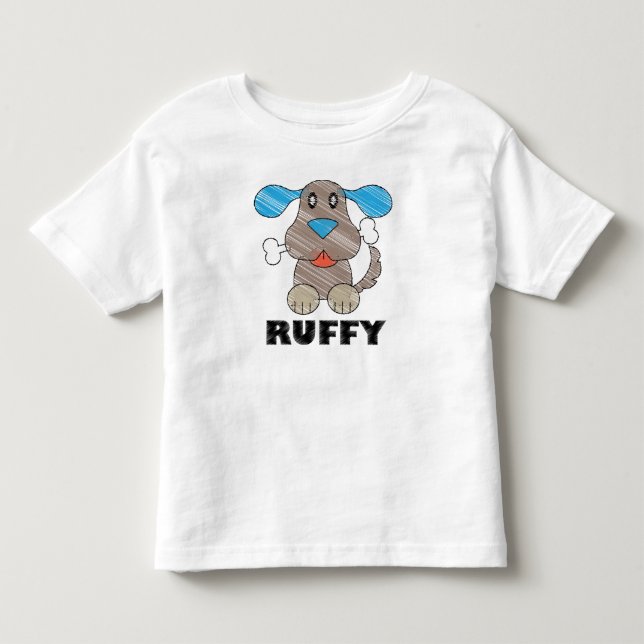 Ruffy - Småbarn Bra Jersey T-Shirt  (Framsida)
