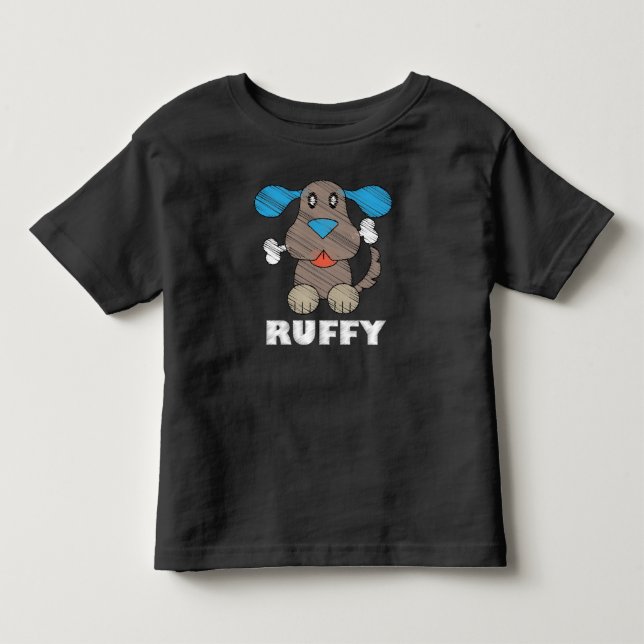 Ruffy - Småbarn Bra Jersey T-Shirt  (Framsida)