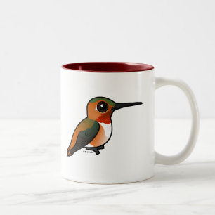 Rufous Hummingbird Två-Tonad Mugg