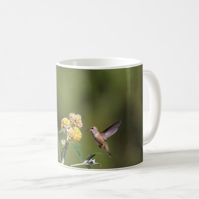 Rufous Hummingbirdmugg Kaffemugg (Framsida höger)
