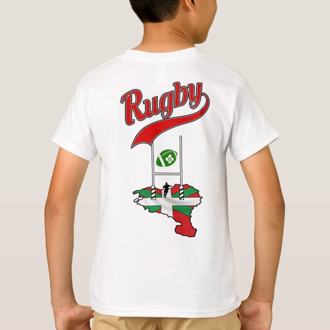 Rugby Basque T Shirt (Baksida)