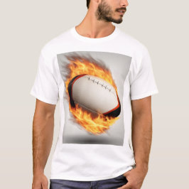Rugby Boll på Coolans branddesign T Shirt