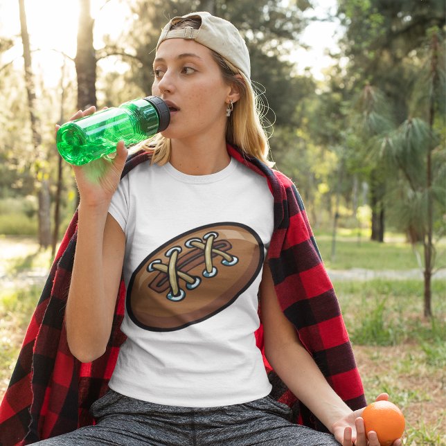 Rugby Boll Roligt Sports Graphic T Shirt (Skapare uppladdad)