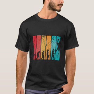 Rugby Boll Sport Player Retro Evolution Rugby Team T Shirt