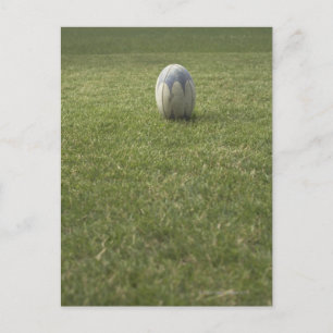 Rugby boll vykort
